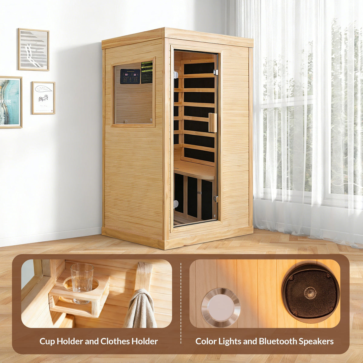 HOSAUNA Single Person Sauna