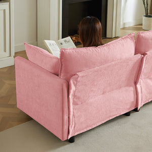 Modular Sectional Sofa - 110 Inch L Shaped Couch Set