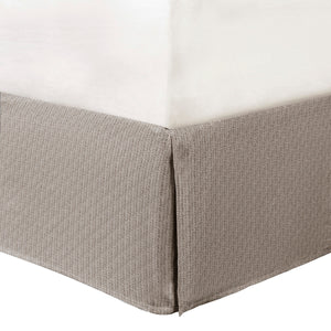 7 Piece Herringbone Comforter Set Neutral Queen