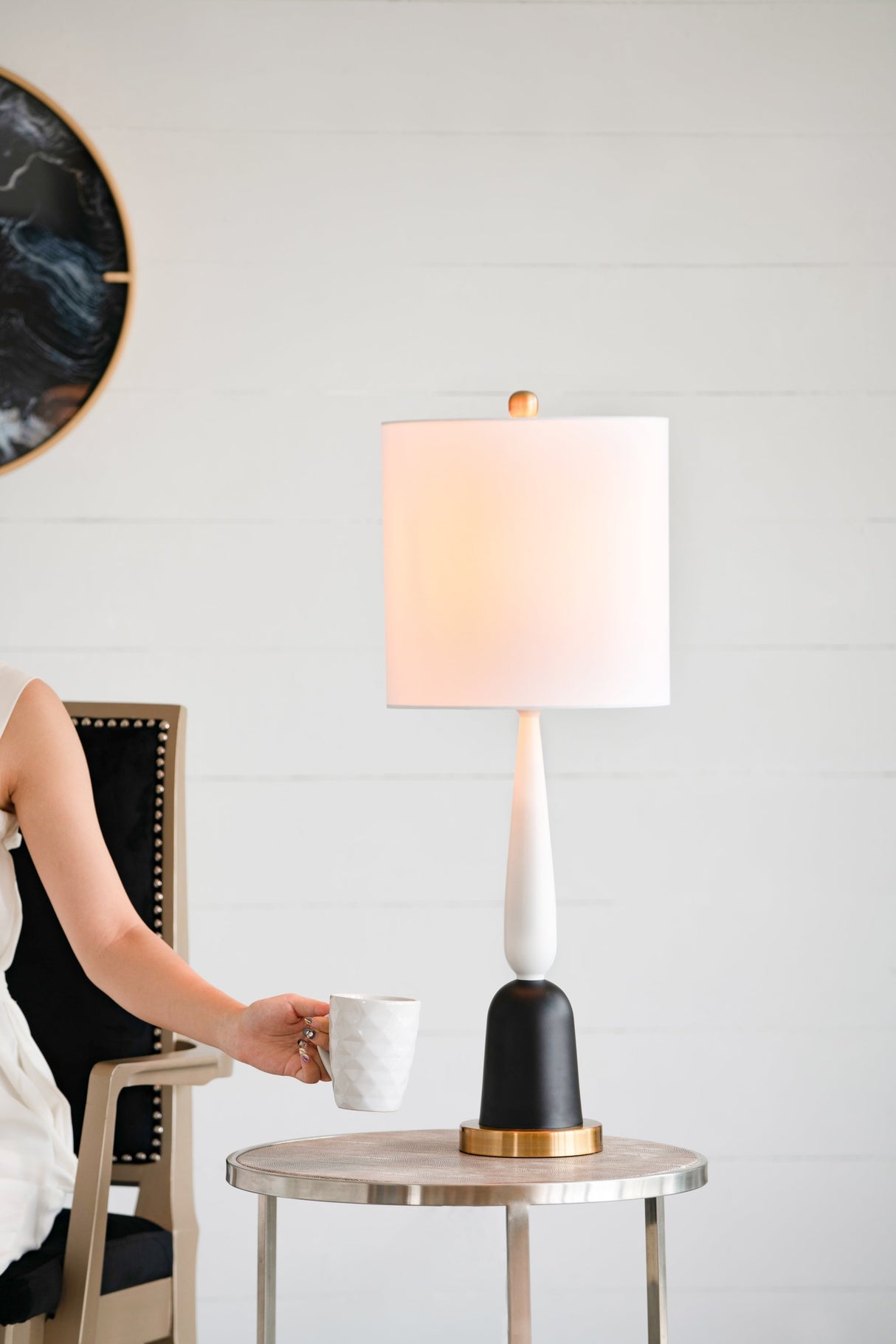 Teardrop Silhouette Table Lamp