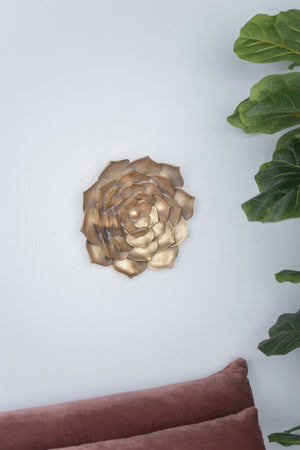 D10x1.4' Succulent Wall Plaque