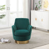 Teddy Swivel Barrel Chair, Swivel Accent Chairs Armchair For Living Room
