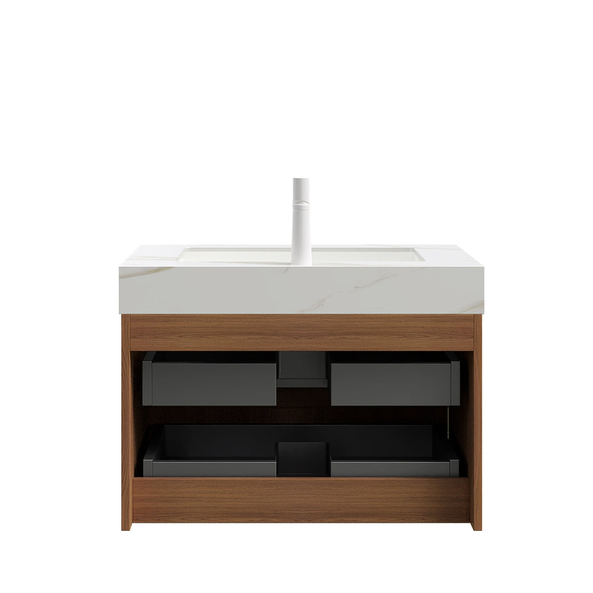 Tilley 30" Bathroom Vanity & Sink with 2 Drawers