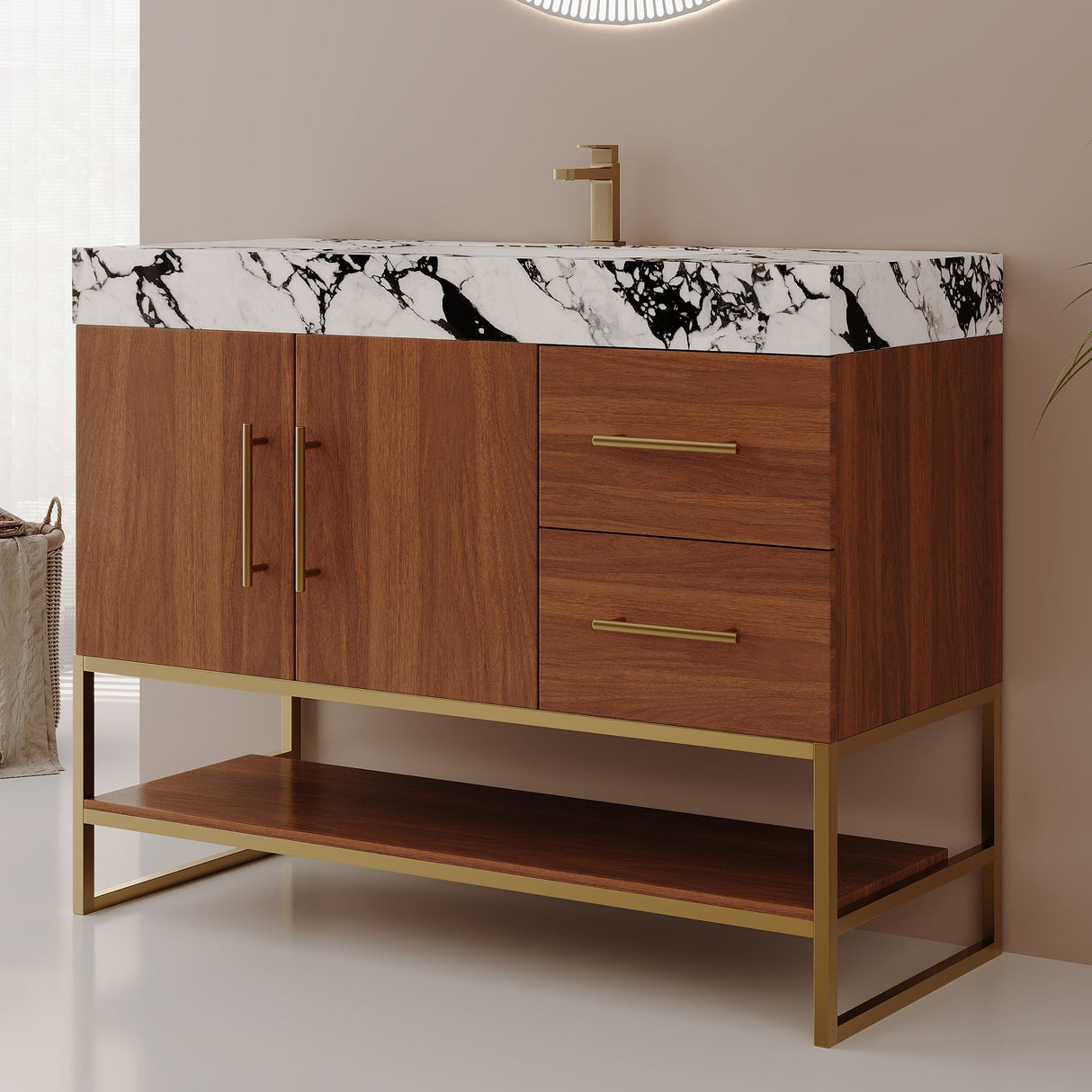 36" Modern Free-Standing Bathroom Vanity