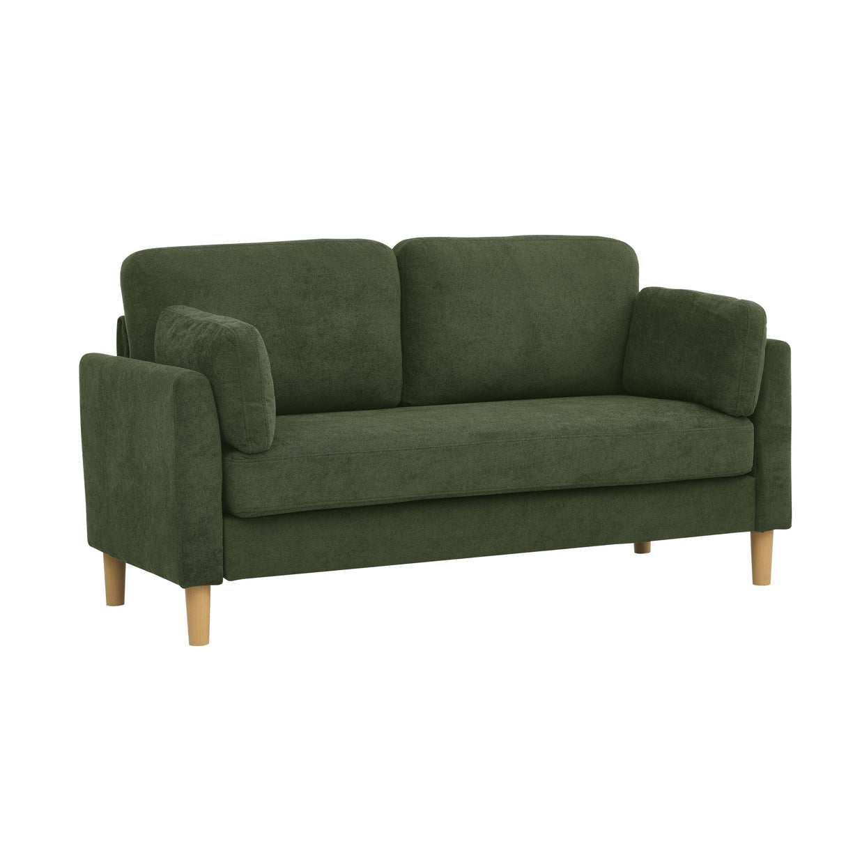 The Oliver Compact Elegance Upholstered Sofa
