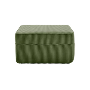 Ottoman Corduroy - Green