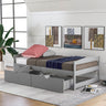 Platform Bed With 2 Drawers