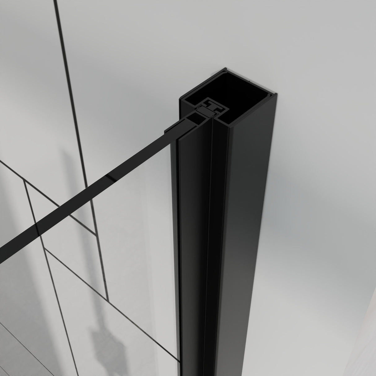 Bifold Frameless Shower Door With Tempered Clear Glass