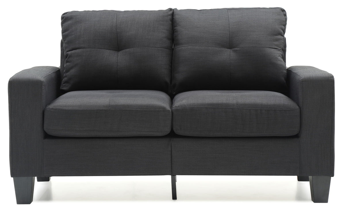 Newbury - Track Arm Loveseat For Cozy Spaces