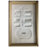 Elegant Natural Marble Bathroom Accessories Set
