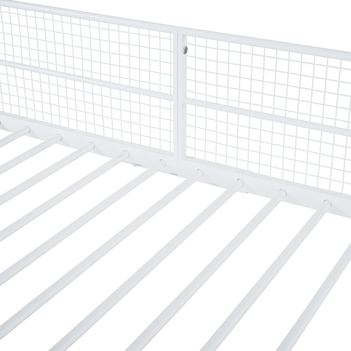 Bunk Bed With 5 Tier Shelves