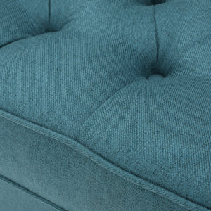 Harrison Tufted Club Chair with Plush Cushion and Studded Trim