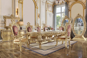 Bernadette - Dining Table - Gold