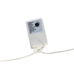 2000-Light Warm White LED White Wire Cluster Garland