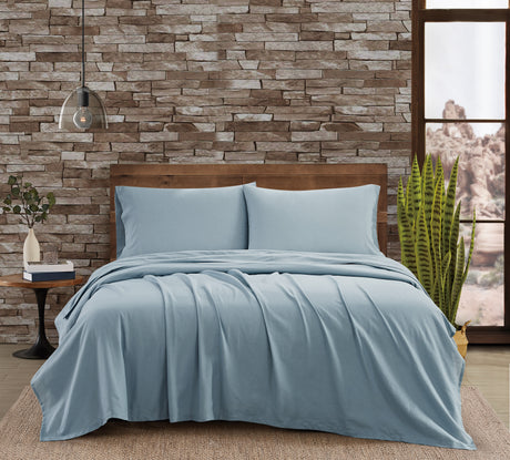 FRYE Cotton Linen Blend 3 Piece Sheet Set