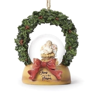 Jesus Is The Reason  Snowglobe /  Ornament
