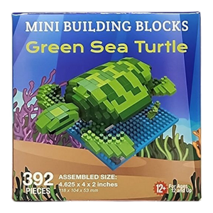 Mini Building Blocks - Green Sea Turtle