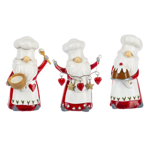 Cooking Gnome Figurines -