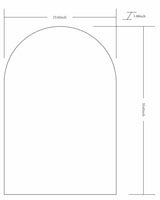 Brembilla Black Frame Mirror