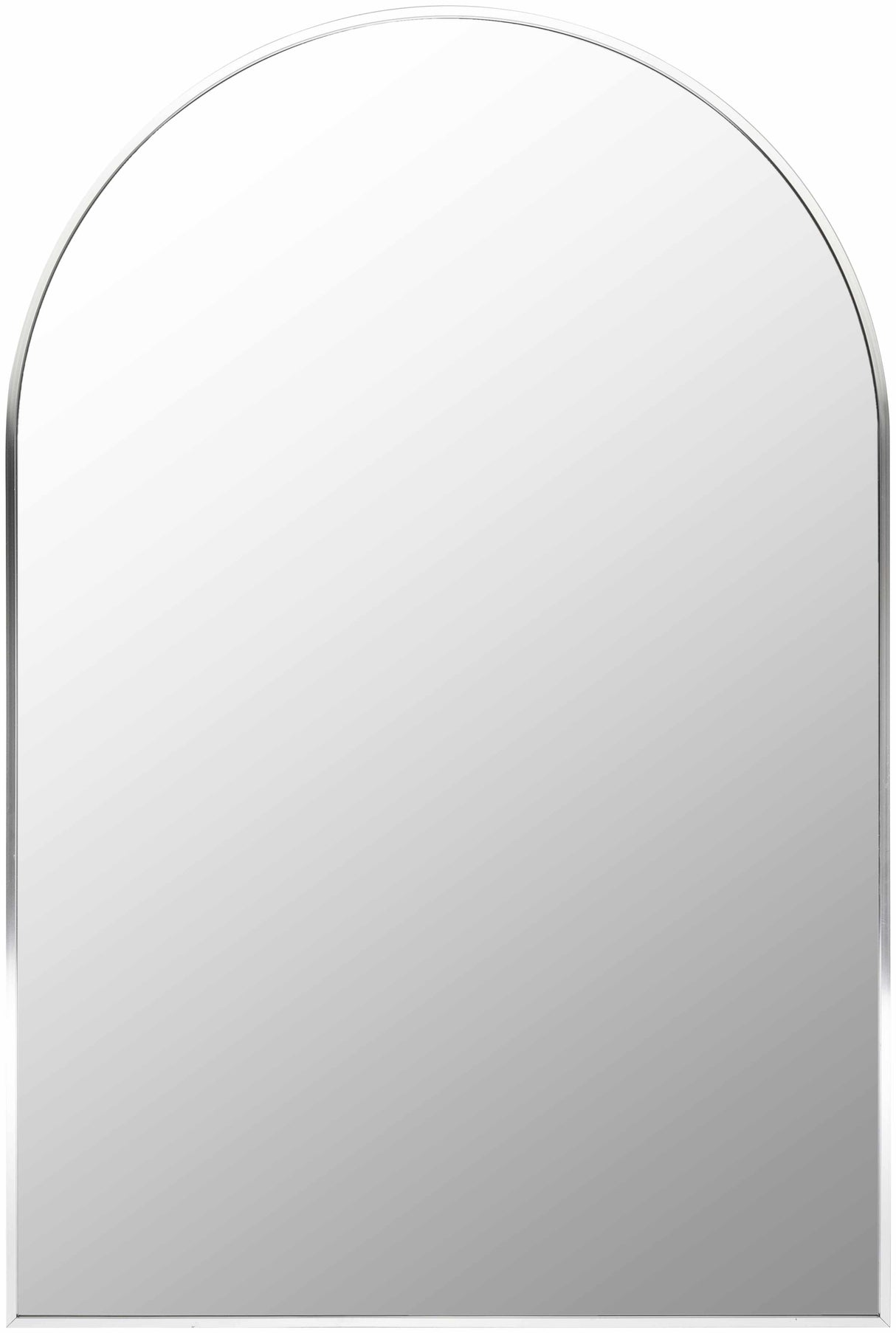 Brembilla Silver Gray Contemporary Mirror