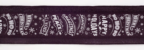 Black-and-White-Christmas-Sentiment-Ribbon-(Set-of-3)-Ribbons-&-Trim