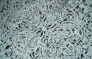 Black and Silver Vintage look Power loomed Art Silk Area Rug