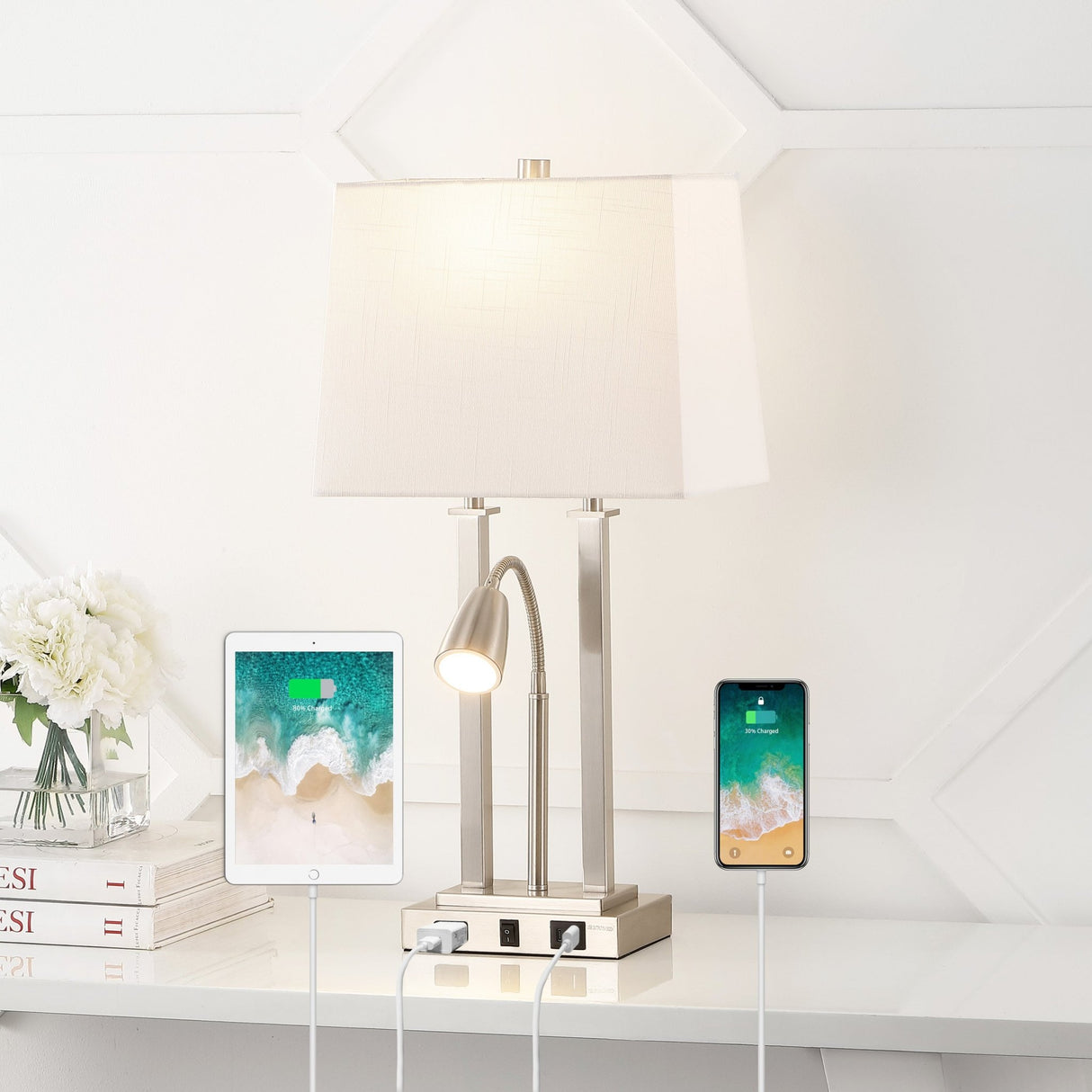 Blaire-2-light-modern-farmhouse-metal-led-table-lamp-with-usb-charging-port-Table-Lamps