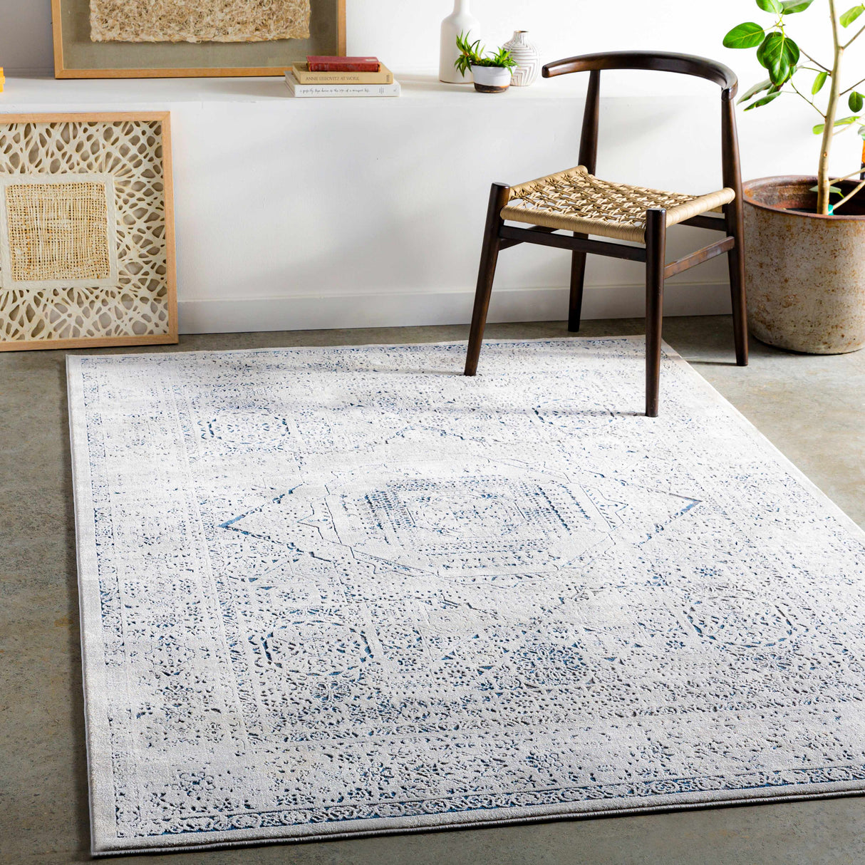 Blantyre Faux Silk Rug - Clearance