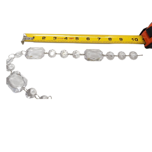 Clear Acrylic Bead Garland - 72"
