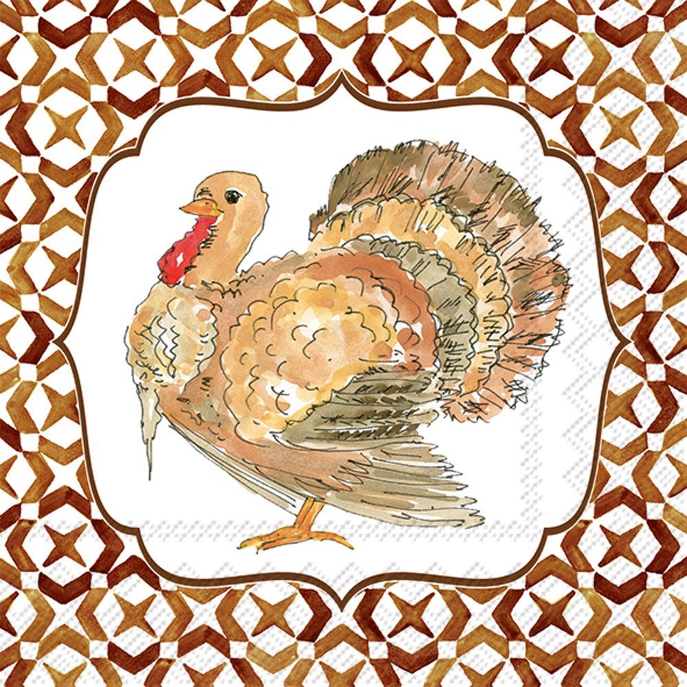 Cocktail Turkey Cocktail Napkin