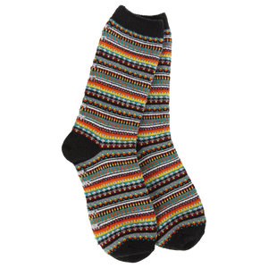 Weekend Boho Crew - Black Stripe