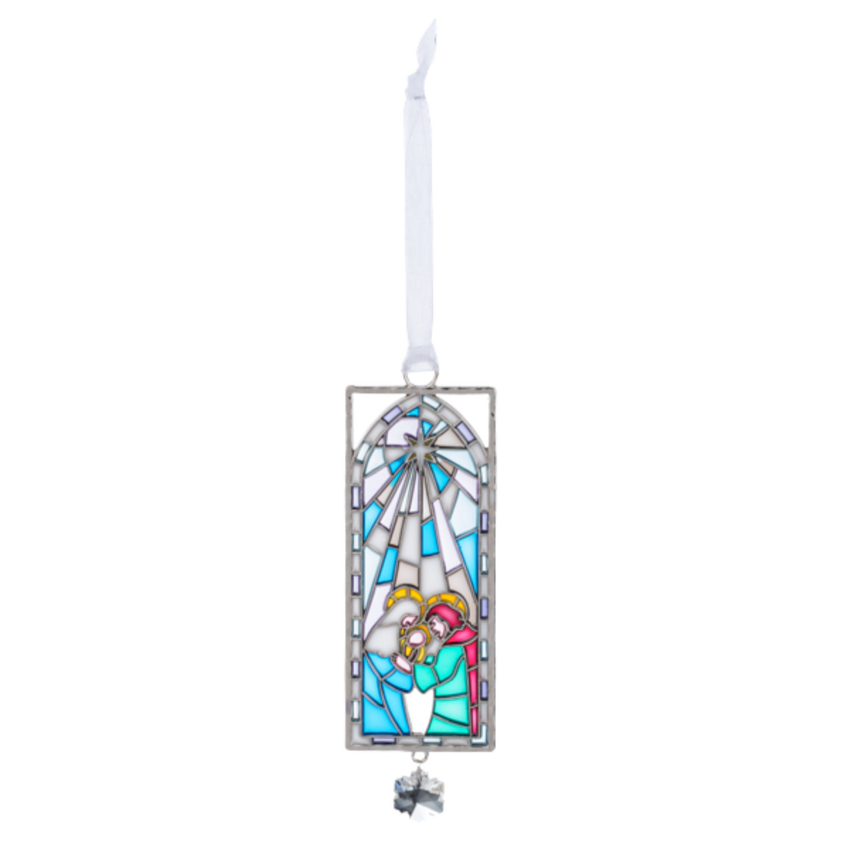 Nativity Star Holiday Scene Ornament
