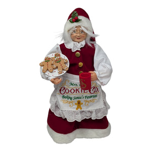 Mrs Claus Cookie Company Figurine