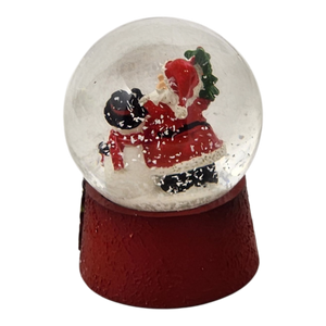 Charming Santa and Snowman 45mm Water Globe