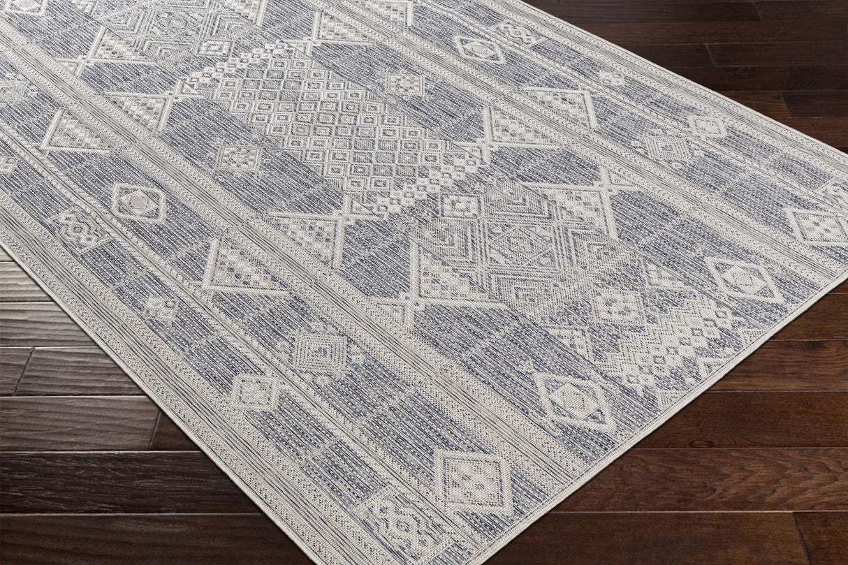 Malamig Gray Area Rug