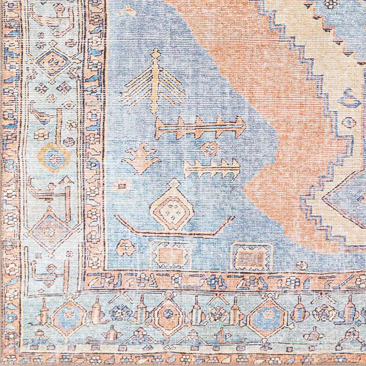 Bovey Washable Area Rug - Clearance