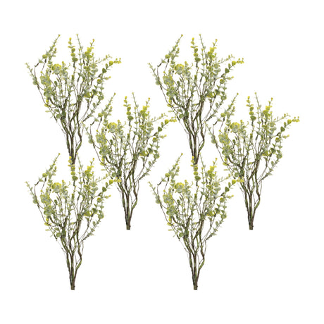Boxwood-twig-foliage-spray-(set-of-6)-Artificial-Flowering-Plants