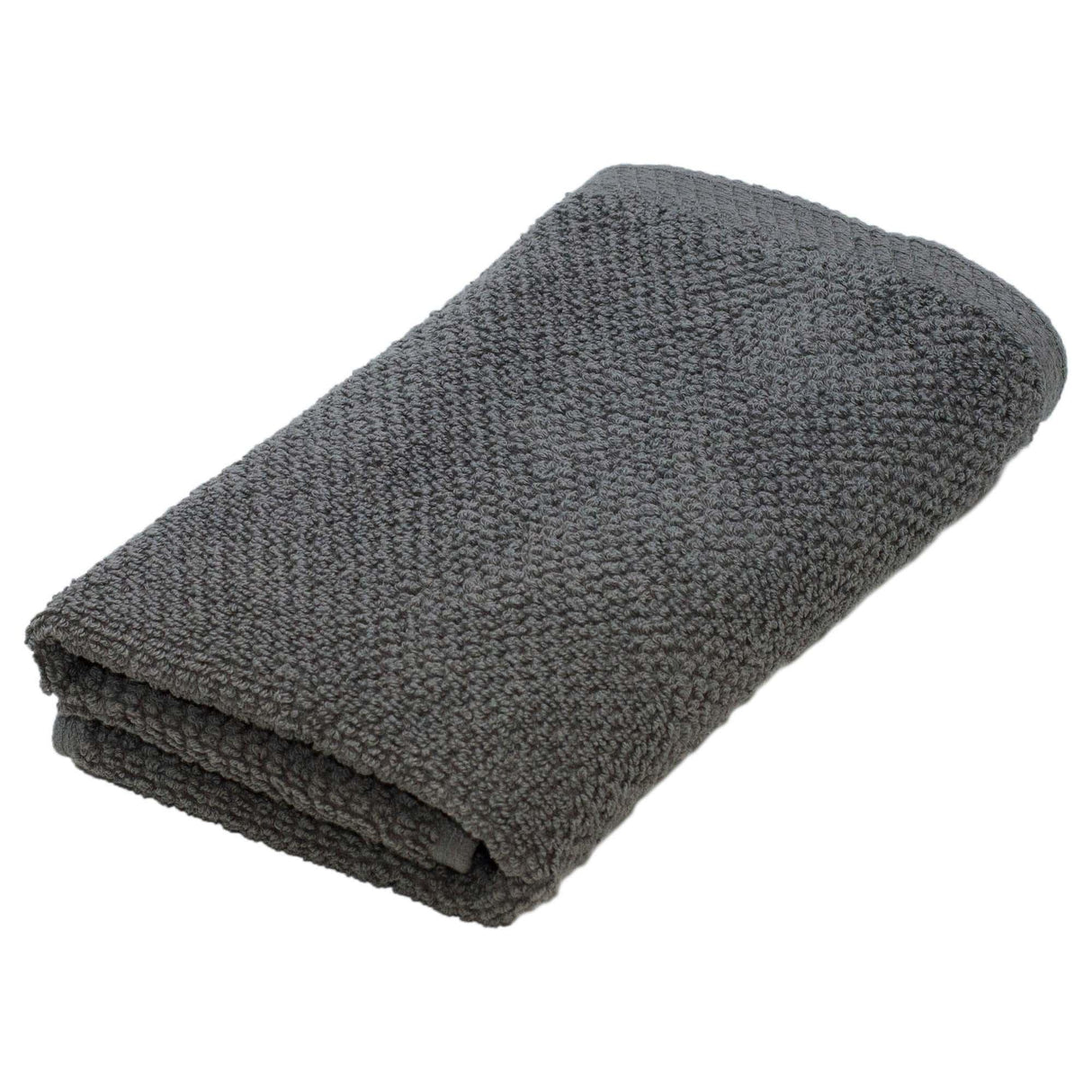 Cotton textured bath towel set - acacia collection