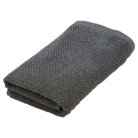 Cotton textured bath towel set - acacia collection