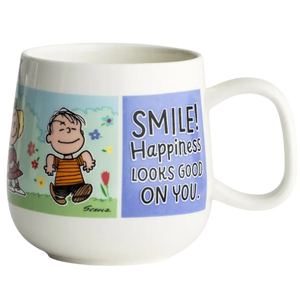 Peanuts - Smile! Happiness Looks Good On You - Ceramic Mug