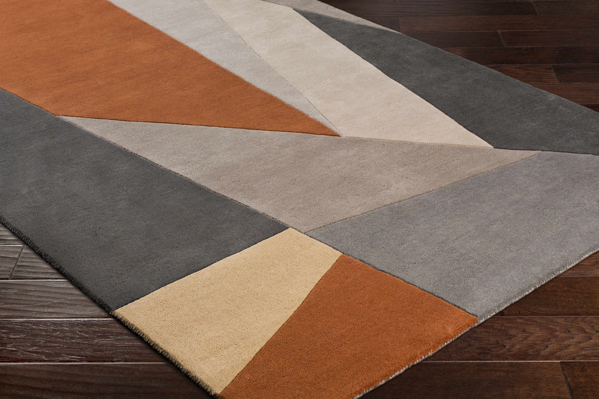 Bracknell Modern Wool Rug