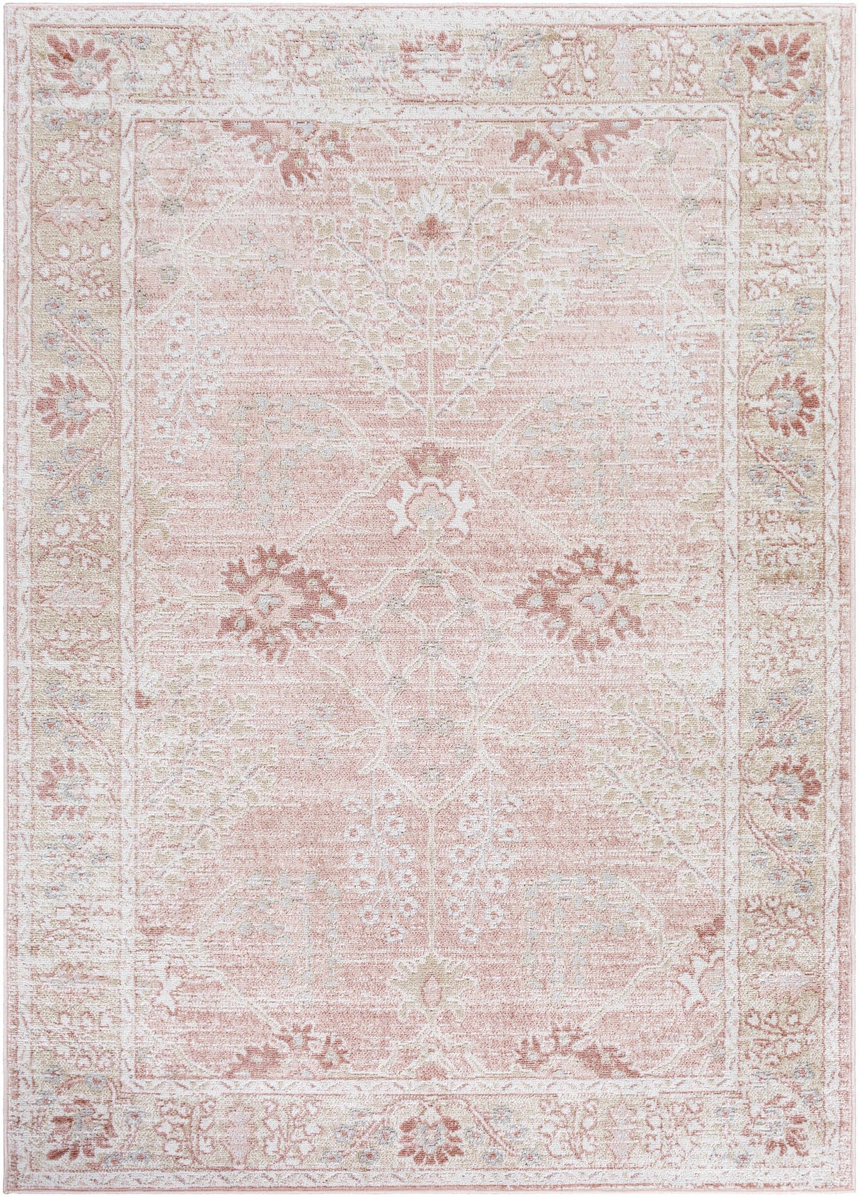 Barnwell Pink Area Carpet - Promo
