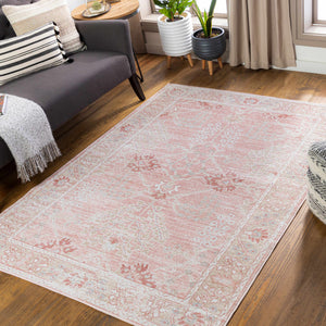 Barnwell Pink Area Carpet - Promo