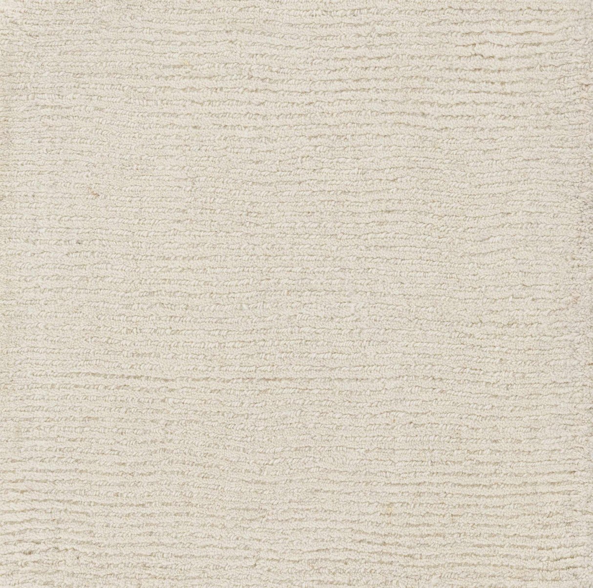 Brockton Solid Light Beige Wool Rug