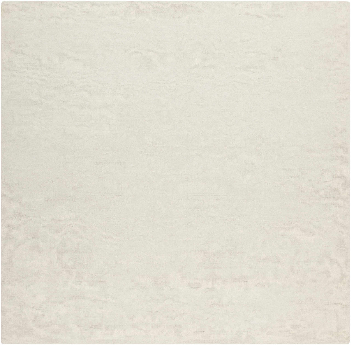 Brockton Solid Light Beige Wool Rug