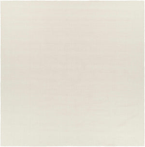 Brockton Solid Light Beige Wool Rug