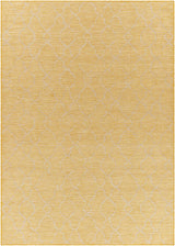 Brocton Yellow Flatweave Rug - Clearance