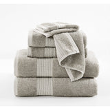 Brooklyn Loom Cotton TENCEL™ 6 Piece Towel Set - 4 Color Options - Tuesday Morning - Bath Towel Sets