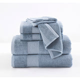 Brooklyn Loom Cotton TENCEL™ 6 Piece Towel Set - 4 Color Options - Tuesday Morning - Bath Towel Sets