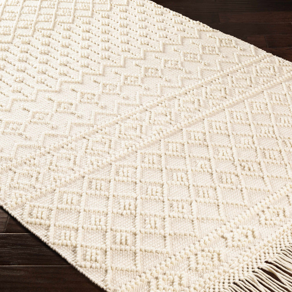 Brothers Beige Wool&Cotton Rug - Clearance